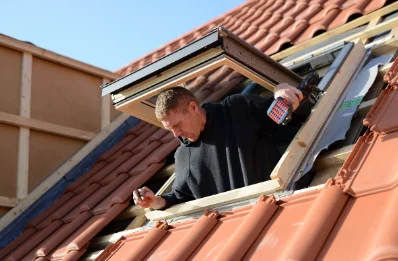 Pose de fenêtres de toit Velux à Froberville